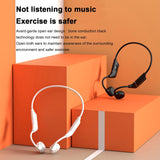 V12 Bone Conduction Headset Explosion-proof Waterproof Wireless 5.0 Bluetooth-compatible Sports Headphones