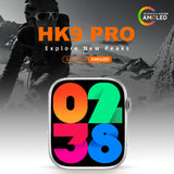 Original HK9 Pro AMOLED Smart Watch 2023 Series 8 Compass Smooth Touch Siri Call Message Grouping Sport Watch For Android IOS