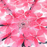 Transparent Umbrellas For Protect Against Wind And Rain Clear Sakura 3 Fold Umbrella Clear Field Of Vision Household Rain Gear