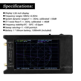 50kHz-6.3GHz LiteVNA64 Vector Network Analyzer HF VHF UHF Antenna with 3.95 Inch Display Screen