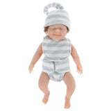Mini Reborn Baby Dolls 6" Realistic Newborn Baby Dolls That Look Real Silicone Dolls With Full Body For Toddlers Birthday Gift