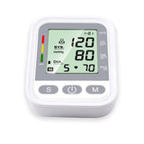 LCD Digital Sphygmomanometer Electronic Blood Pressure Monitor Arm Automatic Blood Pressure Monitor Pulse Heart Beat Rate Meter