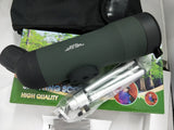 Hot selling 20x50 HD Zoom High Quality Precision Spotting Scope Telescope Tripod connection mobile phone adapter Bird Watching