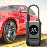 Car Electrical Air Pump Mini Portable Wireless Tire Inflatable deflate Inflator 12V Air Compressor Pump Motorcycle Bicycle ball