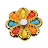 Kids Toys Colorful Pops Gyro Toy Relief Stress Educational Finger Tip Toys for Kids Adults Gift