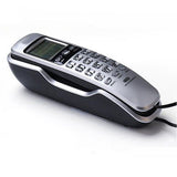 Retro Wall Mounted fixed Telephone Corded Phone Landline Antique For Home Hotel office Small Extension caller ID hang up