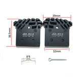 MTB Bike J02A Resin Cooling Fin Ice Tech Bicycle Hydraulic Disc Brake Pads Oil Brake Calipers for SLX Deore XT XTR M800