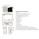 Ezcap246 Portable Cassette Tape Player USB Cassette Tape-to-MP3 Converter into Computer Support AM FM Radio Built-in Speaker