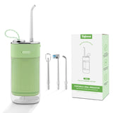 Uofenna W2 Portable Oral Irrigator Water Flosser USB Rechargeable Dental Water Jet Waterproof Teeth Cleaner Water Tank