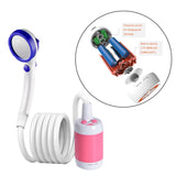 Portable Camping Shower with Rechargeable Battery Handheld Summer