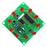 Diy electronic kit set Electronic lucky turntable Water lamp lottery Diy assembly small production competition Welding practice