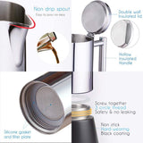 Italian Coffee Maker Induction Cooker 300ML 304 Stainless Steel Espresso Coffee Maker Coffee pot Moka Pot Italian Coffee Machine