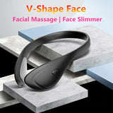 Electirc Scraping Facial Neck Massager Vibration Wrinkle Removal Face Lifting Tightening Face Slimming Skin Rejuvenation