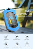 Household Finger Oximeter SpO2 Blood Oxygen Saturation Meter PR Heart Rate Monitor OLED Chargeable Pulse Oximeter Oximetro