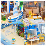 Different Styles of Doll House Furniture Diy Miniature 3D Wooden Miniaturas Dollhouse Toys For Children Birthday Gifts
