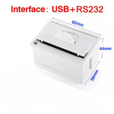 Mini 58mm Panel Embedded Thermal Printer With Interface RS232 TTL Use For Receipt Ticket ESC POS Android 5v-9v QR701