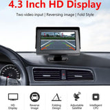 4.3" TFT LCD Car Monitor Car Display Monitor Waterproof Night Vision Reversing Backup For Reverse Rear View Camera DVD VCD