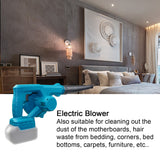 Electric Blower Strong Wind Leafs Blower Stepless Speed Change Dust Removal Fan Lithium Battery Power Supplys Home Snow Cleaner