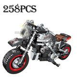 Disney Avengers, Captain America, Iron Man, Hulk, motorcycle building blocks, toy gift creative DIY children and boys