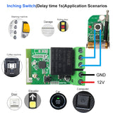 Tuya Single-way WiFi Relay Module Remote Wireless Door Lock Switch Time Delay Relay Smart Life APP Control For Smart Home