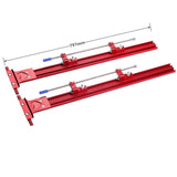 Parallel Rail Guide System Aluminium Alloy Circular Saw Track Set Fixed Guide Rail Bracket For Track Saw Track Repeatable Cuts