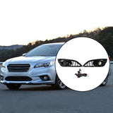1 Pair Front Fog Lamp Fit for Ford Fiesta Vehicle Replacement Parts Accessories Plastic Durable Easy to Install