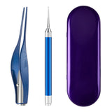 LED Light Ear Pick Ear Wax Removal Ear Cleaner Set Earpick Nose Clean Tweezers Picks Wax Remover Baby Adults Ear Care Set