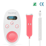 NEW Home Baby Heart Rate Monitor Fetal Doppler Tester Ultrasound Heart-beat Detector Pregant Safety No Radiation Medical Monitor