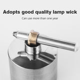 200Ml Alcohol Burner Biology Chemistry  Lab Lamp With Wick Leather Craft Work Heating Tool Safe