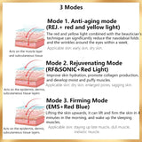 Ultrasound Anti-wrinkle Facial Massager RF Radio Frequency Face Lifting REJ EMS Led Light Therapy Skin Firming Beauty Machine