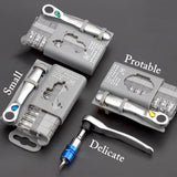 Mini Portable Ratchet Handle Wrench Set Quick Socket Ratchet Wrench Rod Screwdriver Bit Tool Contain 1x Ratchet Handle Wrench