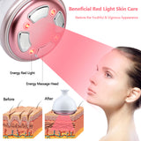 RF Body Shaping LED Fat Burner Ultrasonic Vibration LED Photon Therapy Hot Compress Anti Cellulite Weight Loss Slimming Massage