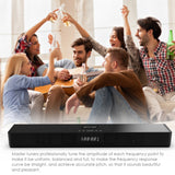 Bluetooth-compatible Column Wireless Speaker TV Soundbar Stereo Home Theater Sound Bar TF USB RCA Clock For PC TV