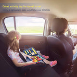 Toddler Busy Board Sensory Toy Basic Skills Activity Boards Fine Motor Skills Educational Toys Great for Airplane Car Travel