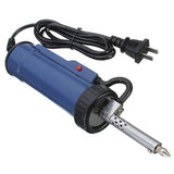 Portable Automatic Tin Electric Vacuum Solder Sucker Desoldering Machine 220V 30W Electric Tin Suction Device EU with Nozzle