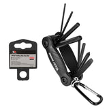 8 in 1 Multifunctional Bicycle Tire Repair Tools Kit Folding Multitool with Screwdriver Hexagon Wrench Riding Cycling Equipment