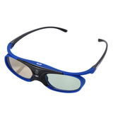 JX-30 3D Active Shutter Glasses DLP-Link 96Hz/144Hz USB Rechargeable Home Theater Blue For BenQ Dell Acer Optama Sony Projector