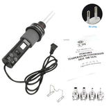 Low Noise Portable Professional Digital Temperature Adjustable Handheld Electric Hot Air Blower Accuracy LED Display Repairing