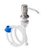 Soap Dispenser Extension Tube Kit Replacement for Kitchen Sink Metal Under Deck Counter in Sink Mounted