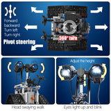 ZKZC 408PCS City Creative RC Robot Electric Building Blocks Technical Remote Control Intelligent Robot Bricks Toys For Children