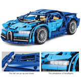 citys Technic Pull Back Sports Car Building Blocks Creator Super Cars Racing Vehicle MOC Model Toys Bricks Gifts for Boys