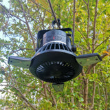 1PC Portable LED Tent Light Fan Solar Camping Fan Tent Light Phone Charger Outdoor Camping Gear Lights Summer Camping Essentials