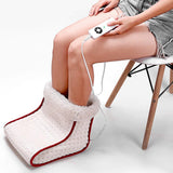 Plug-in Electric Heating Foot Warmer Washable Electric Foot Warmer Office Bedroom Winter Heating Pad Foot Warmer Five-speed