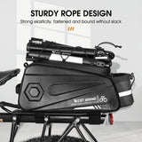 WEST BIKING 8.6L Large Capacity Bicycle Bag Waterproof Rear Seat Bag Reflective Strip MTB Rear Bag Outdoor Riding Equipment
