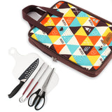 Outdoor Camping Cookware 5 Pcs Set Stainless Steel Clip/Knife/Cutting Board/scissors/multi Tool Picnic Cooking Camping Equipment