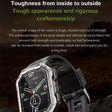 NX3 Smart Watch Men Bluetooth Call Rugged Outdoor Sport Smartwatch 1.83inch  Heard Rate Blood Pressure Health Monitoring