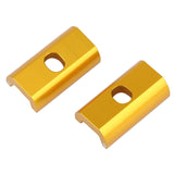 Dropship-2PCS Aluminum Alloy Lightweight Hinge Clamp Plate Set with Magnet C Buckle for Brompton Bicycle,Bicycle Parts