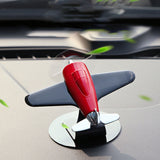 Car interior accessories solar airplane model center console decoration air freshener