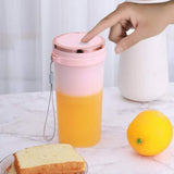 Mini USB Rechargeable Juice Blender Protable Blender Shaker Vegetable Fruit Mixer Maker Water Cup for Home Office Travel