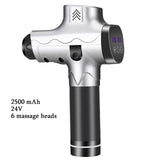 Massage Gun Muscle Relaxation Deep Tissue Massager Fitness Equipment Sport TherapyNoise Reduction Design With LCD Display